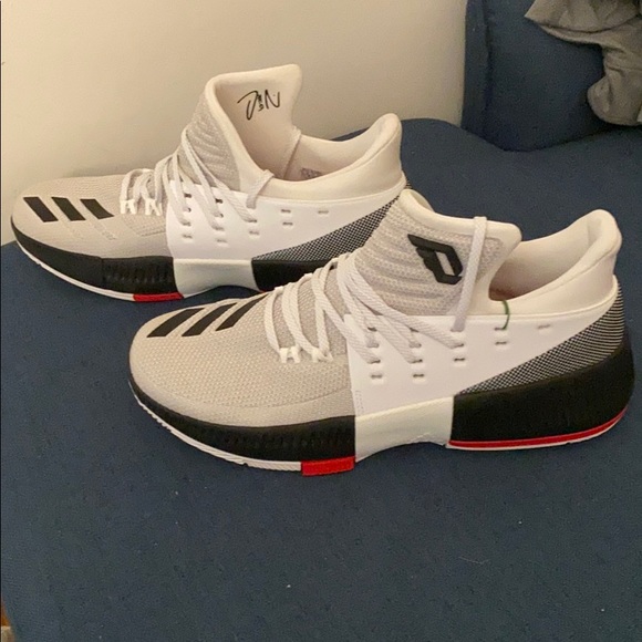 adidas Shoes Damian Lillard 3 Rip City Edition Size 105